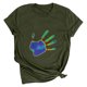 thumbnail image 1 of Camiseta holgada de manga corta con estampado de mueca retro para hombre y mujer Pompotops hfajkhk138859, 1 of 8