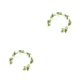 thumbnail image 3 of Moyic Guirnalda de flores artificiales para puerta, falsa, accesorios para el hogar, colgante colgante, accesorios de vacaciones, boda, Blanco 1.8 m 2Conjunto, 3 of 6