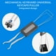 thumbnail image 2 of Extractor De Teclas, Herramienta De Eliminación De Teclas De Acero Inoxidable, Removedor De Teclas Resistente A La Corrosión, Herramienta De Fijación De Teclado Para Eliminación De Teclado Mecánico Serendint EL011644-00, 2 of 4