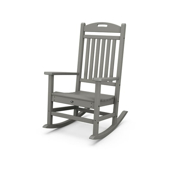 Yacht Club Rocking Chair in Stepping Stone