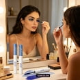 thumbnail image 3 of SDOHIG Gold Diamond Flash Mascara, Shiny Glitter Effect, Colorful Sparkle Lashes, Long-Lasting, Adds Dazzling Shine, Holiday Makeup, 5ml, 3 of 7