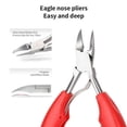 thumbnail image 4 of Professional Stainless Steel Nail Clippers Set With Sharp Blades For Home And Travel Use, 4 of 8