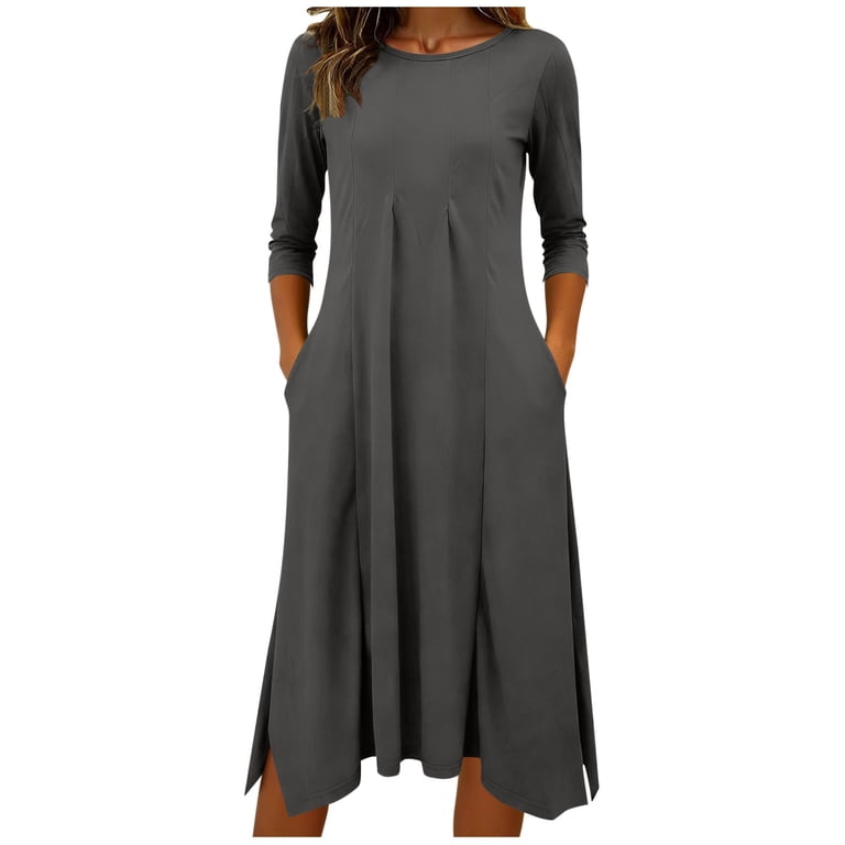 plus size midi maxi dress Adrianna Papell Plus Size Chiffon Printed High-Low Midi Dress - Brown Multi