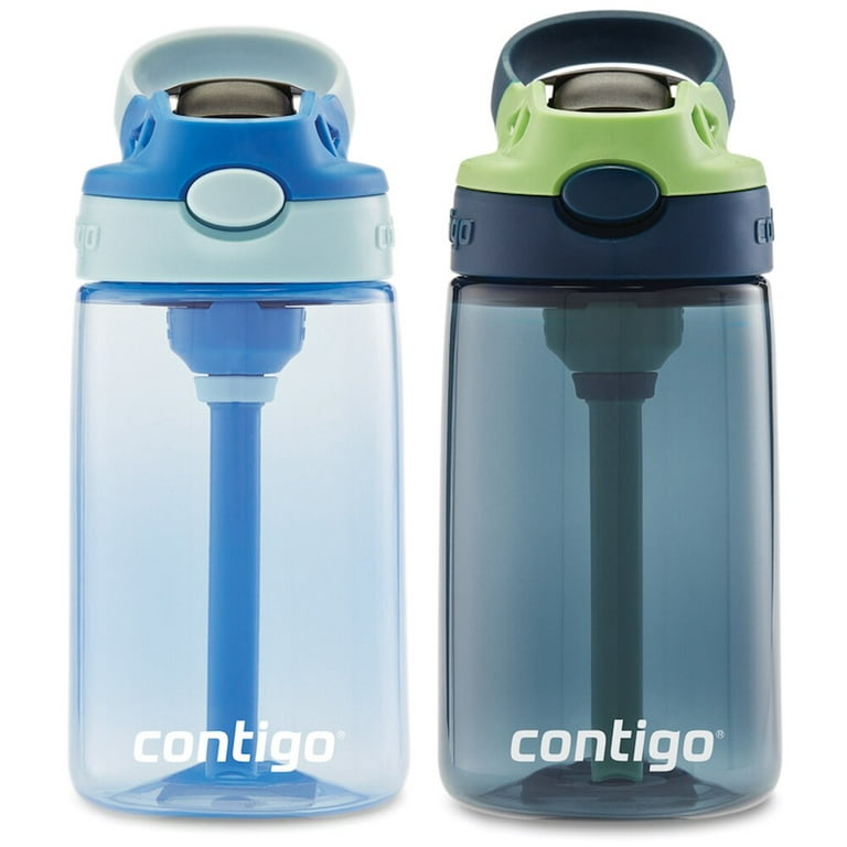 Contigo Kids Autospout Water Bottle, 2 Pack - Plastic, 14oz - Leak and  Spill Proof Bottles, Ideal fo…See more Contigo Kids Autospout Water Bottle,  2