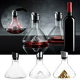 thumbnail image 2 of WNFJR Wine Decanter, Red Wine Carafe, Red Wine Decanter Hand Blown Lead-free Crystal Glass Wine Hand-held Aerator Wine Gift Wine, 2 of 4