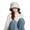 Gray, variant on Women’s Short-Brim Minimal Plush Bucket Hat Close-Fit Head Circumference for Indoor Relax Black