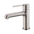 thumbnail image 5 of Single Handle Sink Bathroom Vanity Faucet Golden Brushed, Gold Finish, 5 of 5