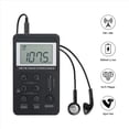 thumbnail image 5 of 2X Radio Portátil FM/AM Doble Banda Estéreo Digital Mini Receptor de Radio Portátil con Pantalla LCD Batería Recargable, 5 of 5