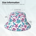 thumbnail image 5 of Kdxio Reflective Bucket Hat - Hawaiian Style Print Bucket Hat for Men,Women, 5 of 9