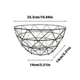 thumbnail image 4 of Ranliy Metal Wire Countertop Fruit Basket Bowl, Iron Arts Fruit Storage Baskets, Vegetable Bowls for Fruits, Veggies, Snacks, Home Decor, Table Centerpieces, 4 of 5