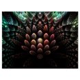 thumbnail image 2 of Fractal 3D Flower Fantasy - Abstract Canvas Art Print, 2 of 3