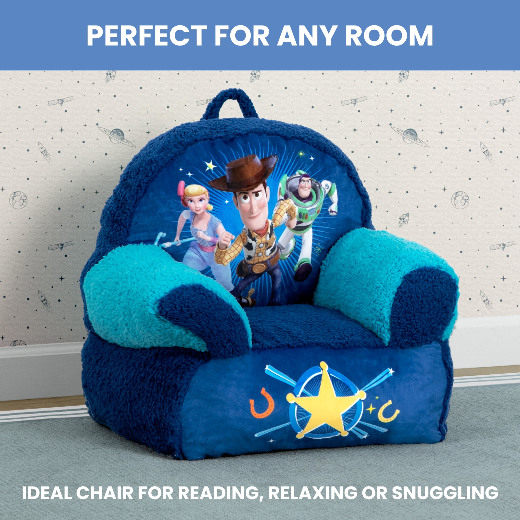Toy Story Cozee Buddy Chair by Delta Children, Blue