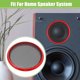 thumbnail image 3 of Universal 1.5" Car Speaker Grills Cover Mesh Round 1.5 Inch Audio Speaker Subwoofer Guard Protector Case Iron Red - Pack of 1, 3 of 7