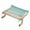 Blue, variant on mwptoo Cat Sill Window Cat Hammock Window Seat with Wood Metal Frame,Easy to Adjust Cat Bed for Windowsill,Drawer and Cabinet
