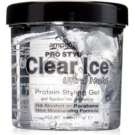 (4 Pack) Ampro Pro Styl Clear Ice Protein Styling Gel, 6.0 (Best Protein Pack For Hair)