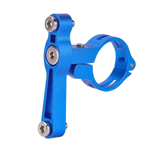 Soporte para Botella de Agua de Bicicleta, Abrazadera para Manillar, Soporte para Poste de Asiento, Adaptador de Montaje para Botella de Bicicleta Fác Azul sin interior negro