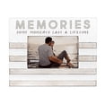 thumbnail image 3 of Malden 4X6 White/Gray Stripe Memories Frame, 3 of 3