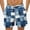 ZA-Blue swim trunks men, variant on hlysgo Men Swim Trunks with Pockets Quick Dry Beach Shorts Casual Summer Hawaiian Graphic Printed Swim Trunk Bathing Suit Shorts Blue XXXL