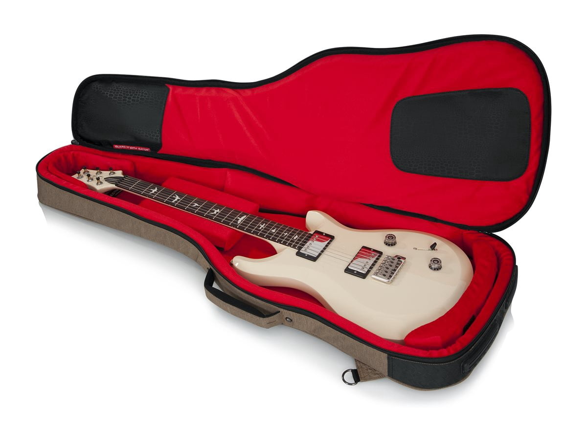 Gator GT-ELECTRIC-TAN Transit Series Electric Guitar Gig Bag - Tan