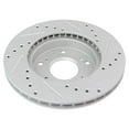thumbnail image 5 of TRQ Front Performance Brake Pad & Rotor Kit Brake Pads Brake Rotors Set Semi-Metallic Fits Select 2002-2006 Acura RSX 2006-2011 Honda Civic 2011-2015 CR-Z, 5 of 5