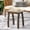 Grey, variant on Rustic Acacia Wood End Table, Slatted Side Table with Teak Finish, 19-inch Tall Accent Table for Outdoor Patio and Indoor Living Room