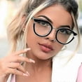 thumbnail image 2 of Women's Cat Eye Optical Frames Fashion Metal Prescription Eyewear, 2 of 4