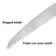thumbnail image 4 of KALIM Folding Hand Saw, Gardening/Camping/Pruning Saw with Rugged 7 Inch Blades Professional Folding Saw Razor Tooth Sharp Blade Solid Non-slip Grip and Safety Lock, 4 of 7
