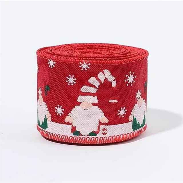 Vaidha Ribbon Ribbon Christmas Tree Accessories Bowknot Christmas Decoration Ribbon