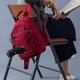 thumbnail image 3 of Bolso colgante portátil de cuero suave para gafas, bolso colgante antipresión, bolso para gafas de sol, 3 of 3
