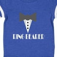 thumbnail image 4 of Inktastic Ring Bearer Mock Tux Tuxedo Boys Baby Bodysuit, 4 of 5