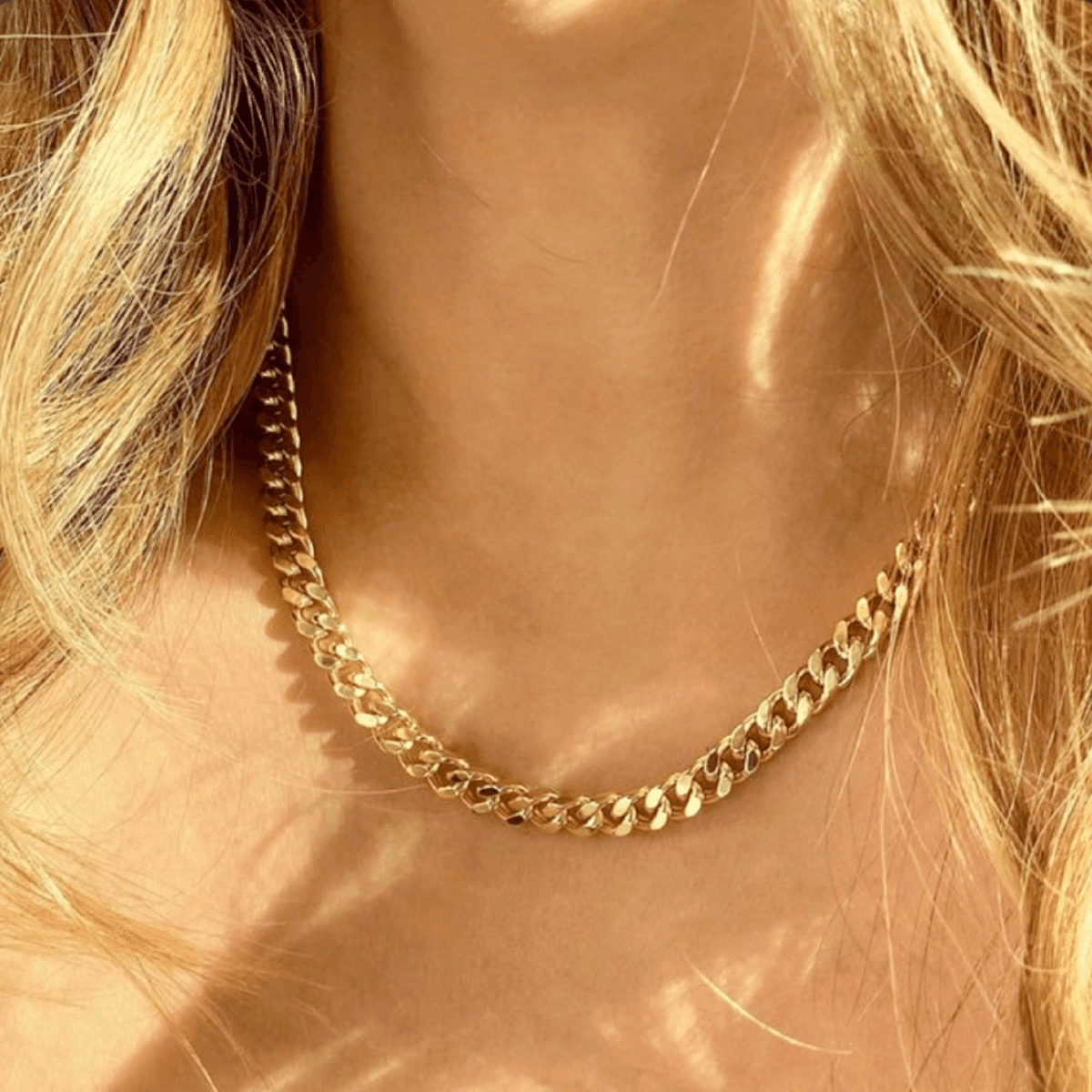 18K Gold Chain Necklace Set for Women, Best Trending Trendy Gold Chain Necklace Set Gift for Women, Lady, Mother, Wife, Mason & Madison Co.