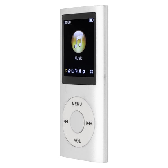 Lecteur MP3, avec Capacité de Mémoire de 64 Go, Autonomie de 8 Heures Lecteur de Musique Portable, Prend en Charge MP3, WMA, FLAC, APE