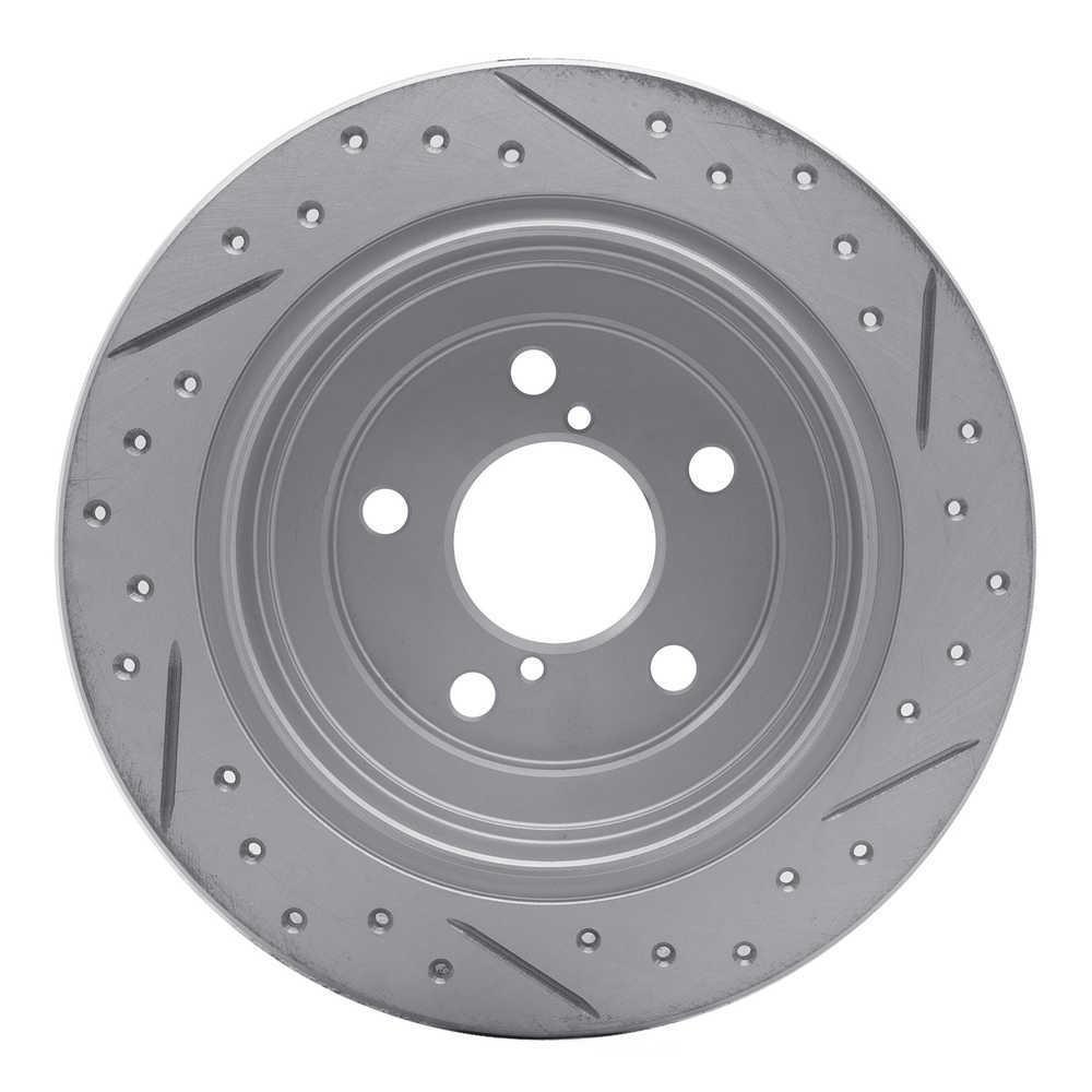 Dynamic Friction Company 830-13008L DFC Geoperformance Rotor - Drilled and Slotted