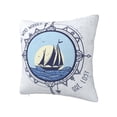 thumbnail image 2 of Wukai Not All Who Wander Are Lost2 Premium Polyester Fleece Pillow Covers with Hidden Zipper Closure,Luxuriously Soft and Durable-26"x26", 2 of 7