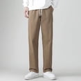 thumbnail image 1 of Pantalons pour Hommes Fins Amples Droits Sports Décontractés Simples Polyvalents, 1 of 10
