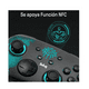 thumbnail image 3 of Control Pro YS11 Control Para Nintendo Switch / Switch2 Inalámbrico con NFC Belug Negro Azul, 3 of 5