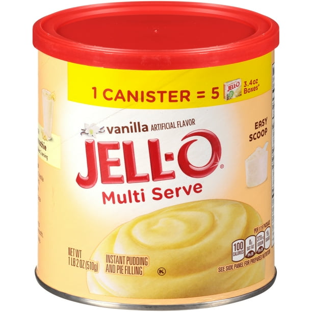 JellO Multi Serve Vanilla Instant Pudding & Pie Filling Mix, 1.2 lb