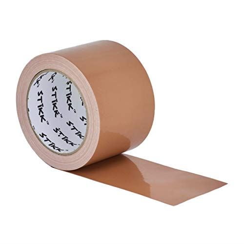 3" x 25 yd 7.5 Mil Thick Tan Duct Tape PE Coated Weather Resistant (2.