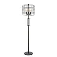 thumbnail image 2 of Ore Furniture 70003F 63 in. Powder Coated Industrial Cage 3 Light Edison Floor Lamp, 2 of 4