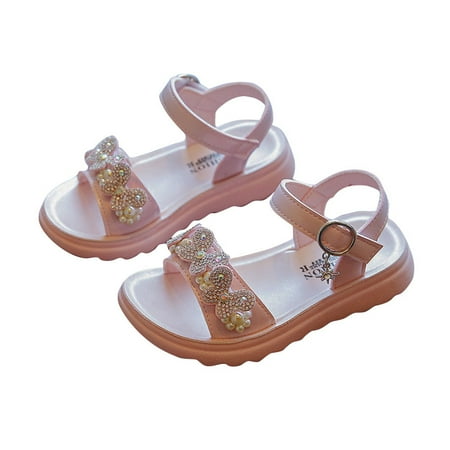 

Toddler Girls Sandals With Butterfly Decor
