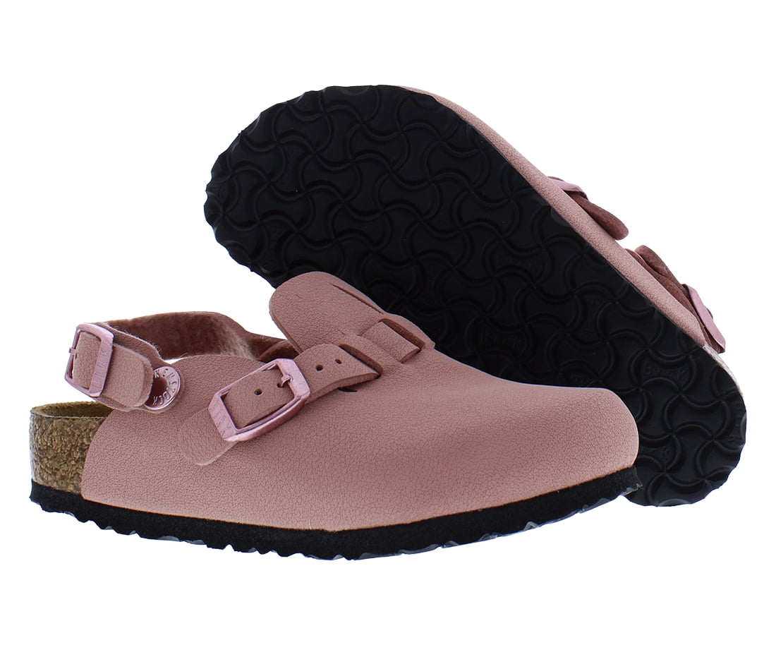 Birkenstock Kay Narrow PS Girls Shoes Size 8, Color: Pink Clay