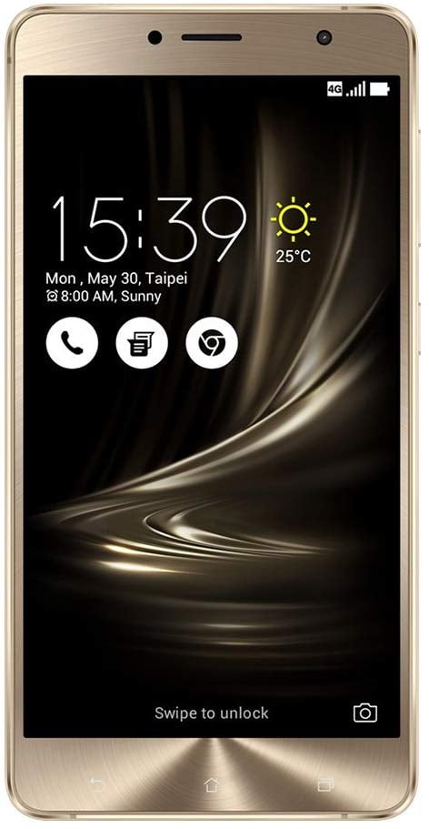 ASUS ZenFone 3 Deluxe ZS550KL 4GB / 64GB 5.5-inch 4G LTE Dual SIM Factory Unlocked - International Stock No Warranty (Silver) ASUS ZenFone 3 Deluxe ZS550KL 4GB / 64GB 5.5-inch 4G LTE Dual SIM Factory Unlocked - International Stock No Warranty (Silver)