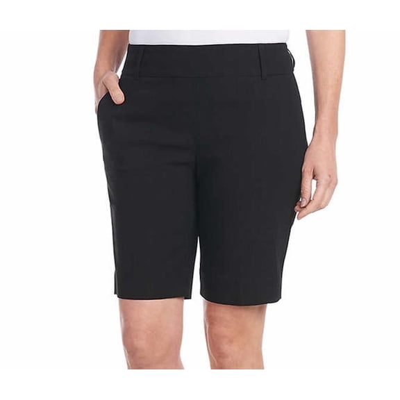 Hilary Radley Ladies' Bermuda Shorts, Black Large