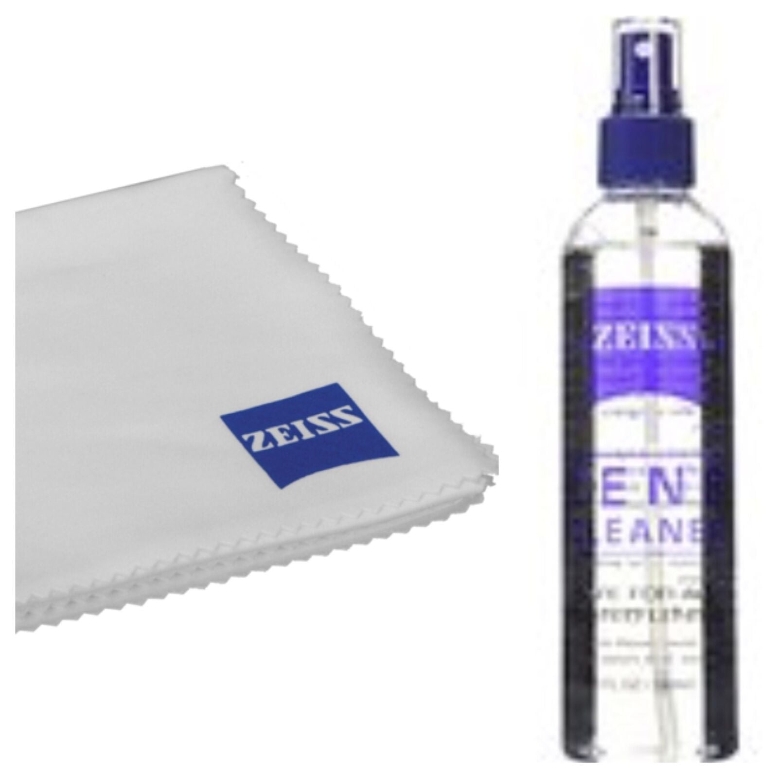 8oz Zeiss Spray Bottle & Cloth Lens Cleaner Eye Glasses Camera Cell Binoculars