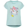 thumbnail image 2 of Under Armour Girls' Basic Short Sleeve Graphic Tee Shirt, Breeze, 2T, 2 of 2
