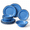 Blue, variant on Blue 12 Piece Dinnerware Set for 4, Farmhouse Rustic Outdoor Dishes