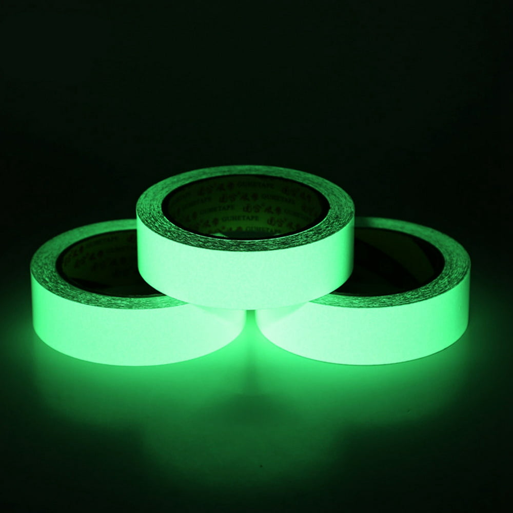 Safety Luminous Self-illuminating Strip Fluorescent Light Storage Tape ...