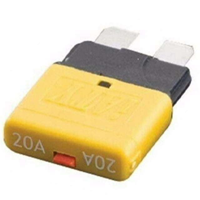 Circuit Breaker Fuse Automatic Reset Breaker Blade Fuse 1Pcs Resettable 12V 24V Automatic Reset Blade Fuse Breaker Breaker Blade 20A