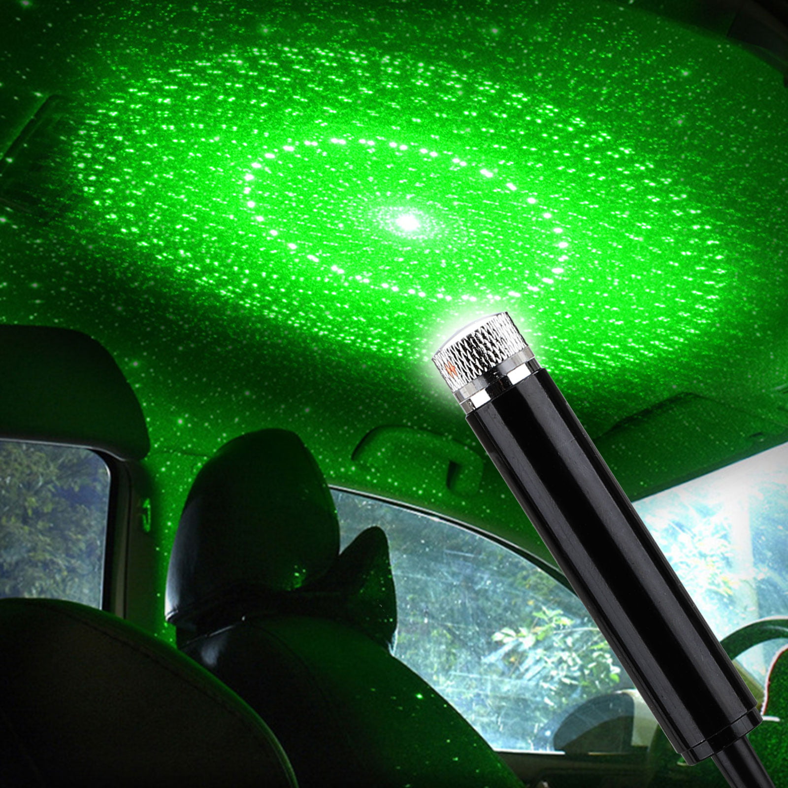 Star Projector Night Light, EEEkit Adjustable Romantic Car USB