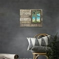 thumbnail image 3 of Beach Sea Turtle Wall Art Coastal Ocean Inspirational Quotes Pictures for Wall Nautical Seascape Canvas Paintings Modern Artwork Home Decoration for Bathroom Living Room Bedroom Office Framed 16"x12", 3 of 6